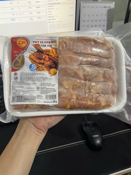 Gà Xiên Que CP Túi Trong 500gr/10c