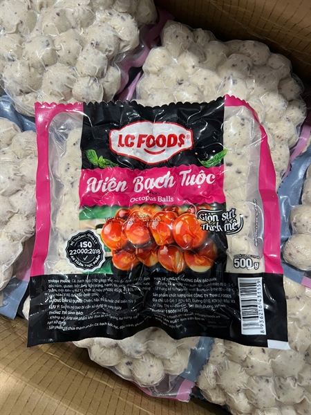 Viên bạch tuộc LC 500gr