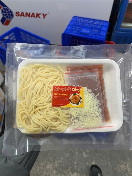 Mì Ý Bò Bằm Phomai