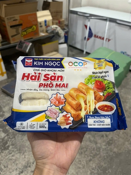 Rế Hải Sản Phomai 500gr/20 cuốn SB