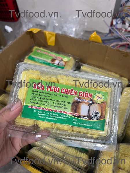 Sữa Tươi Chiên Giòn 300gr/15V TD