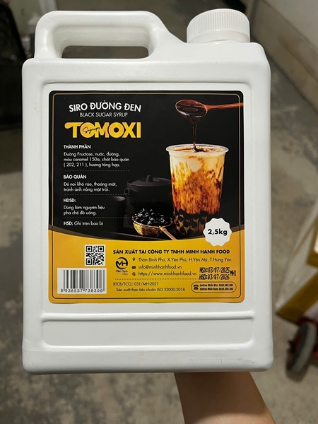 Siro Đường Đen Tomoxi 2,5kg MH