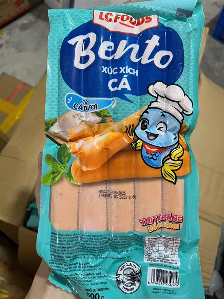 XX Cá Bento LC 500gr/10c - Gói