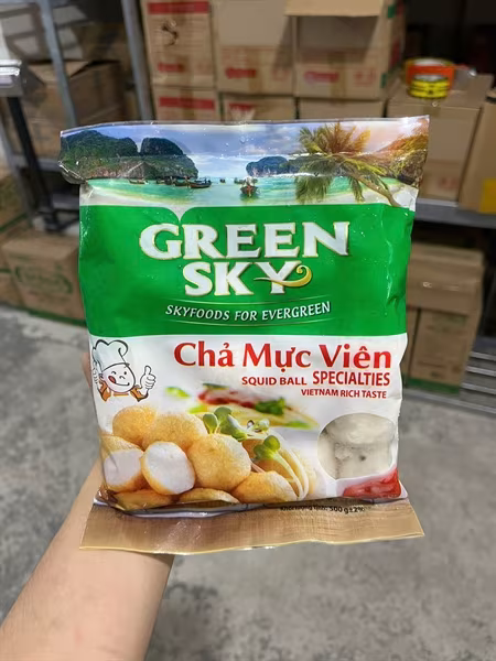 Mực Viên Green 500gr GK