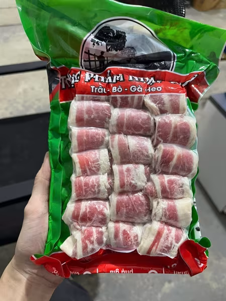 Bò Cuộn Ghép túi Xanh 500gr HA - Gói 500gr
