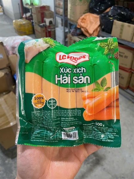 Xx hải sản 10c/500gr LC