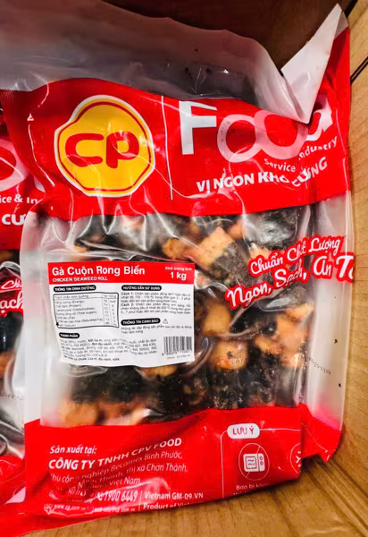 Gà Cuộn Đỏ CP 1kg HG